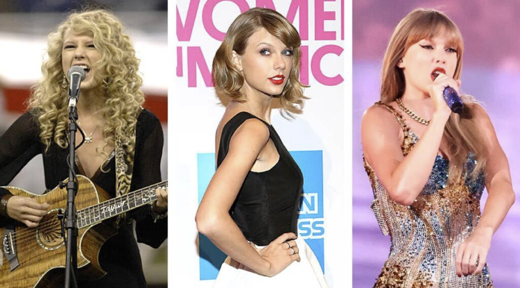 La evolución artística de Taylor Swift a través de‍ los álbumes
