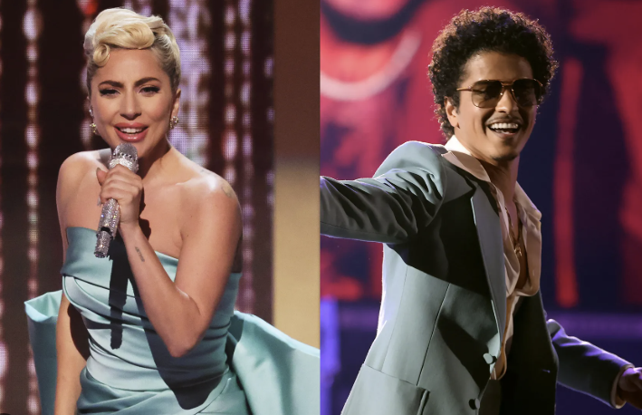 la magia de la colaboración entre Gaga y Mars: una fusión única de estilos